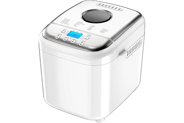 Kitchen Move Machine à pain BAKER 1kg 600W 19 modes Ecran digital avec accessoires
