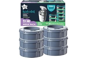 Tommee Tippee - recharges poubelles à couches TEC - lot de 6