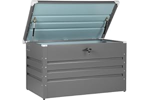 Beliani Cesta portaoggetti grigia 100x62 cm Cebrosa