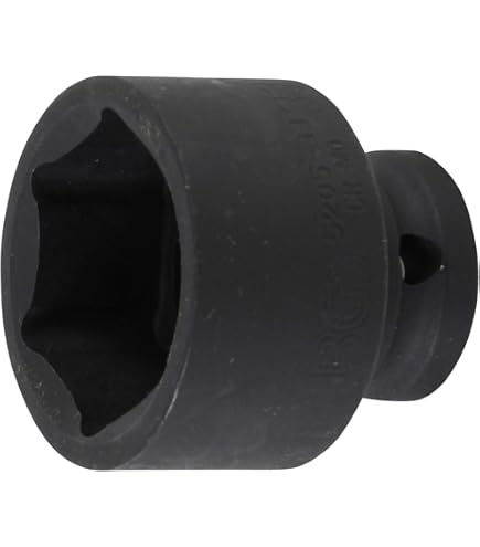 KS Tools 917.1226 Sechskant-Stecknuss 33 Mm – 1/2" Antrieb, Für Handbetätigung, Matt Satiniert