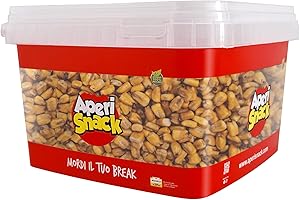APERI SNACK Aperisnack® - AP04.011.17 - Soft Mais Secchiello Large da 1100 g. Snack Salati e Stuzzichini Ideali per l'Aperitivo e le tue Feste