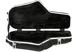 Gator Cases GC-Alto Sax Leichter Koffer für Altsaxophon mit Verriegelung und Plüschauskleidung (GC-ALTO SAX)