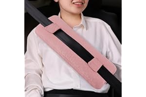 RoamReady Seat Belt Pillow for Mastectomy Post-Surgery, Heart Surgery Recovery Support Cushion Pad for Chest Chemo Port Pacemaker Bypass Hysterectomy Recovery Gifts for Women (Pink)