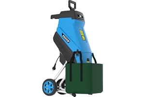 Güde Trädgårdshackare GH 2501 (2500 W, knivteknik, lågt underhåll, självindrag, transporthjul, överbelastningsskydd, max. Grentjocklek 45 mm, inklusive uppsamlingspåse 45 l och matningshjälp)