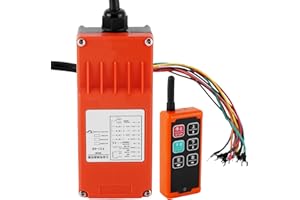 MXBAOHENG Télécommande pour Palan COB-4S Télécommande pour Grue Telecommande Industrielle con 1 Trasmettitore e 1 Ricevitore (12V)