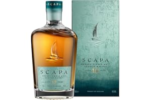 Scapa 10 Year Old Single Malt Scotch Whisky, 70cl