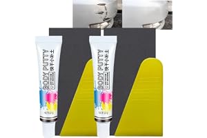 KASTWAVE Car Paint Scratch Repair, 2 Pcs Touch Up Paint for Cars Scratch, White Car Body Filler Repair Kit, Quick Dry & Easy Solution to Repair Minor Automotive Scratches, Cars Exterior Paints, White
