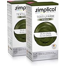 Simplicol Colore Per Tessuti Verde Oliva | Per Tingere Capi In Cotone, Lino E Viscosa In Lavatrice - Foto 11