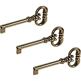 Llave el llave de mueble el llave de armario el metal brüniert mm : Bricolaje y herramientas