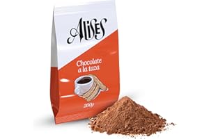 Alises Spanish Hot Chocolate Podwer 200g | Gluten Free, Soya Free, and Dairy-free Chocolate Drink | Vegan | Chocolate a la taza