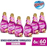 Bingo Soft Konsantre &Ccedil;amaşır Yumuşatıcısı Begonvil 1440 Ml X 6 Adet