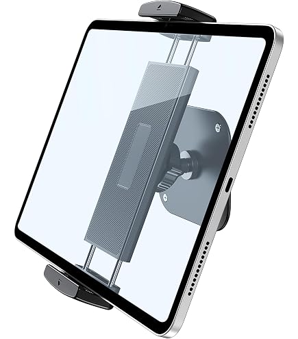 Support Mural Magnétique Pour Tablette – Compatible IPad, Samsung, Kindle, Rotation 360°, Fixation Solide