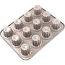 Canele Cake, Traditional France Dessert, Traditional Caneles De Bordeaux Copy Space Generative Ai Illustration Image329550828