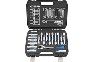 ‎TECPO TECPO Stoßdämpfer Domlager Werkzeug Set Federbein Wechsel Fahrwerksinstandsetzungs-Satz passend für VAG BMW MB