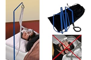 MUSPYN CPAP Hose Holder Tangle Proof Bed Sleep Sleeping Tube Oxygen Adjustable Stable