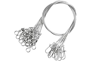 9Tong Líder de la Pesca de línea giratoria líder de la Pesca de Alta Resistencia de Acero líder de la Pesca de Agua Salada líder de la Pesca de línea de Agua Dulce Cebo líder