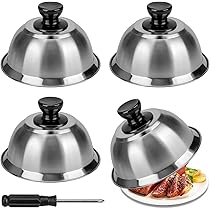 Couvercle Rectangulaire En Acier Inoxydable Avec Poignée Anti-Chaleur