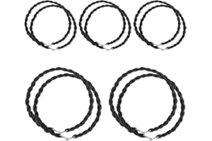 ZAVEHONY Trouser Ties Army Trouser Twists Military,Twisters Army Trouser,Twists Trouser Ankle Bands,Trousers Ankle Ties Boot Straps Leg Ties For Navy Army Air Force Outdoor Activity,5 Pairs