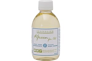 Sennelier Green for Oil Solvent-Free Thinner, 250ml