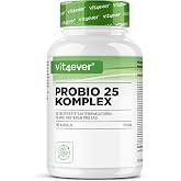 vit4ever Probio 25 Probiotic Complex - 180 Capsules - For 3 Months | 25 Bacterial Strains - 32 Billion CFU per Daily Dose - G