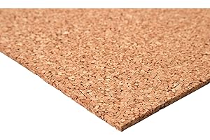 acerto 40336 Tablero de corcho de 250 x 100 cm 6 mm * Elástico * Libre de sustancias nocivas * Antiestático | Adecuado como tablero de an.