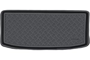 M MOTOS MOTOS Kofferraumwanne Kofferraummatte passt für Mitsubishi Colt VI 2004-2009 Kompletter Schutz für Ihr Auto bei Allen Wetterbedingungen mit perfekt passenden kofferraummatten