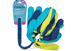 COMPANY OF ANIMALS Coachi Tuggi Spider, Great for Tug & Play, Strong & Comfortable, Stretchy Bungee Handle, Suitable for Dogs & Puppies, Reward Training, Recall, Interrupting Biting & Chewing. Perfect For Agility.