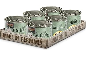 LEONARDO Dinde + Filet Extra | (6 x 200g) Dinde + Filet de Dinde Extra | Nourriture Humide en boîte avec Extra Filet | sans céréales et avec Une teneur en Via