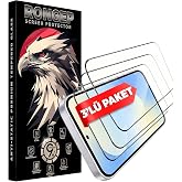 Rongep [3'l&uuml; Paket] Samsung Galaxy S25 FE i&ccedil;in Ekran Koruyucu 9H Sertlikte Anti-Static Temperli Cam Netlik ve Dokunmatiği Etk