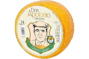 SABAS JAMONES Queso Abuelo APOLONIO AÑEJO en Aceite de Oliva DE 2,100 KG Aprox.