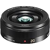 Panasonic H-H020AE-K Obiettivo intercambiabile Lumix G, F1.7, 20mm (35mm equivalente 40mm), Nero