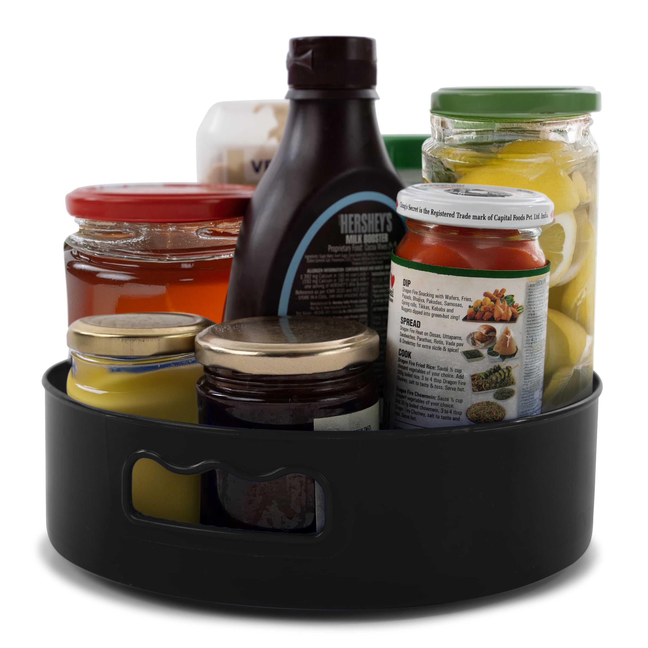 HomeWiz Multi-Purpose Rotating Organizer Tray Review: Space-Saving Kitchen Storage Solution
