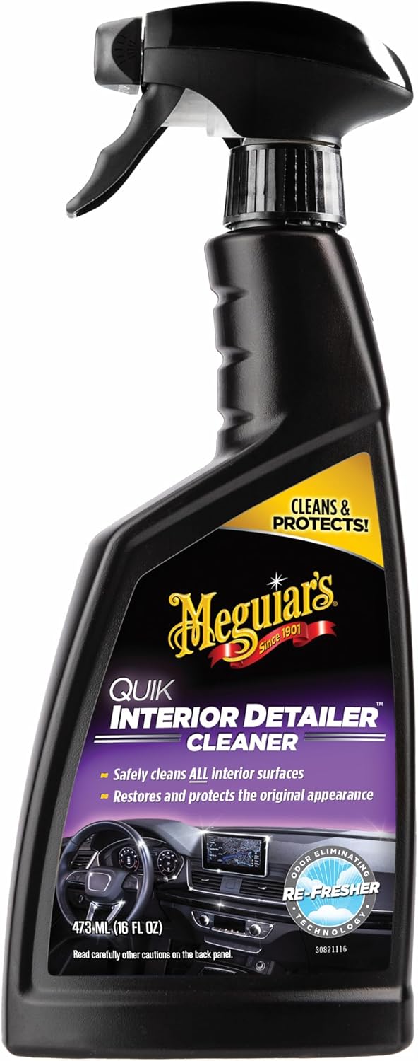Avis d'Expert & Test Approfondi : Meguiar s Quik Interior Detailer Cleaner 473 (Sélection)