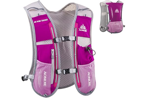 TRIWONDER Gilet Trail 5L Sac à Dos Hydratation Running pour Homme Femme Course à Pied Marathon Randonnée Cyclisme
