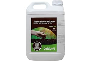 CULTIVERS force-humic 12 – 3, Humic and Fulvic Acids with leonardita Liquid 5L