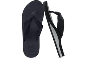 KuaiLu Flip Flops for Women with Arch Support Yoga Mat Comfortable Summer Beach Walking Thong Cushion Sandals Slip On Indoor Outdoor