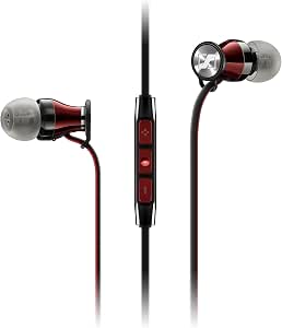Sennheiser 506244 Cuffie Momentum in-Ear (per Samsung Galaxy) Nero/Rosso :  Amazon.it: Elettronica
