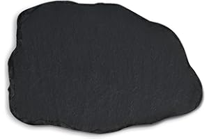 mtb more energy Schiefertafel Schiefer Schild Schild Platte [1 Stück] - 22x15cm rechts abfallend- Naturform - DIY - zum selbst Beschriften oder Gravieren für Geschenke, Basteln, Haushalt, Garten