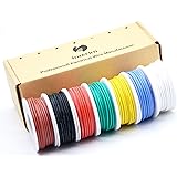 0. 05mm² 30 AWG Silikon Elektrischer Draht Kabel anschließen Weich und flexibel Litzendraht aus verzinntem Kupferdraht Hohe 7