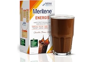 Meritene Energis Chocolate Shake | 30g Shake Powder Sachets, Pack of 15 | Nutritional Shake Mix with Proteins and Vitamins to Help with Recovery and to Reduce Tiredness