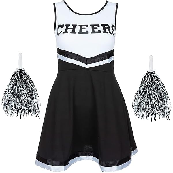 Costumi Carnevale Ragazza 14 Anni Kids' Zombie Cheerleader Black