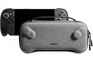 tomtoc Étui de Transport Compatible avec ASUS ROG Xbox Ally / Xbox Ally X 2025, Slim Housse de Protection, Sac de Portable Rigide pour la ROG Xbox Ally, Case Léger pour Le Voyage, Cadeau Noel
