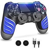 PS4 Controller Wireless, PS4 Controller, Shineled Wireless Game Controller Joystick Gamepad for PS4 (Black)