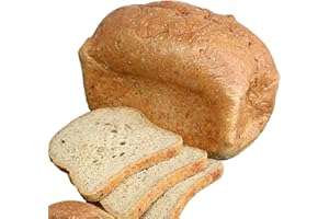 Low Carb Bread Loaf UN-Sliced by Jo-Lo - NO Soya, NO Palm Oils, NO Wheat - 2 x 600g loaves (0.4g carbs / 30g slice)