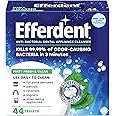 Efferdent Retainer Cleaning Tablets, Denture Cleaning Tablets for Dental Appliances, Minty Fresh & Clean, 44 Count