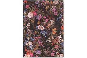 Paperblanks Carnets Flexis à Couverture Souple Floralia | Ligné | Midi (130 × 180 mm)