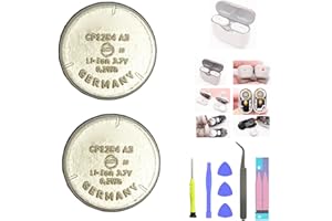 Aousavo Batería de Repuesto CP1254 A3 Compatible con Auriculares WF-SP900 WF-1000XM3 WF-XB700 WF-SP700N Auriculares Bluetooth Jabra Rox B&O H5 (2 Piezas)