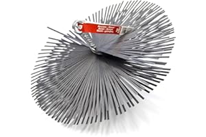 PYRO FEU 862601 Steel Chimney Head 200mm Metric Thread 12 Grey