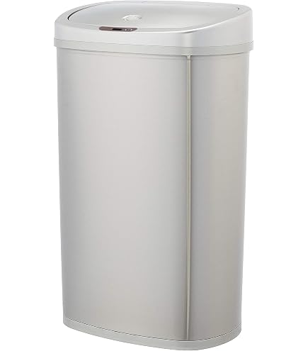 Couvercle De Poubelle Tactile De Remplacement KITCHEN MOVE - Compatible 20L à 50L, Plastique, Neuf