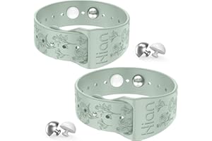 HION Lot de 1 paire de bracelets pour soulager le mal des transports - Bracelets d'acupression - Pour les nausées matinales, le mal de mer, les maladies de la voiture-Béryl